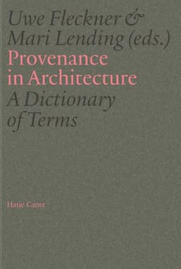 Provenance in Architecture