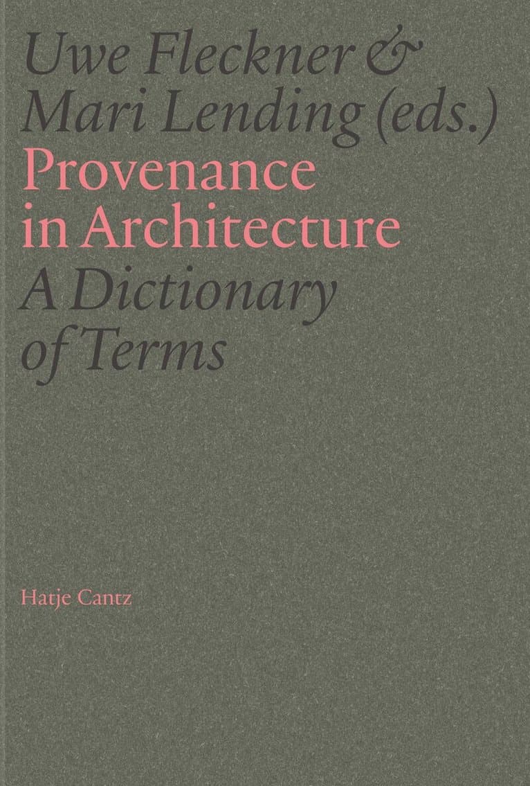 Provenance in Architecture