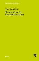 Über das Wesen der menschlichen Freiheit