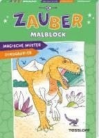 Zaubermalblock. Magische Muster. Dinosaurier