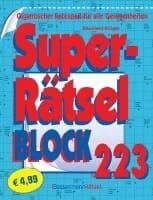 Superrätselblock 223 (5 Exemplare à 4,99 EUR)