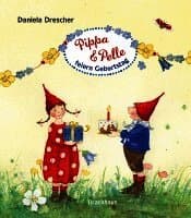 Omslag till boken Pippa und Pelle feiern Geburtstag av Daniela Drescher