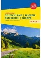 Falk Straßenatlas 2026/2027 Deutschland, Schweiz, Österreich 1:300.000