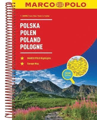MARCO POLO ReiseAtlas Polen 1:300 000