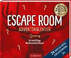 24 knifflige Weihnachtsrätsel. Escape Room Adventskalender