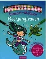 Diamant-Malbuch Meerjungfrauen