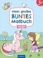 Mein großes buntes Malbuch - Feen