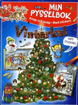 Min pysselbok : vinterkul knep och knåp Med stickers