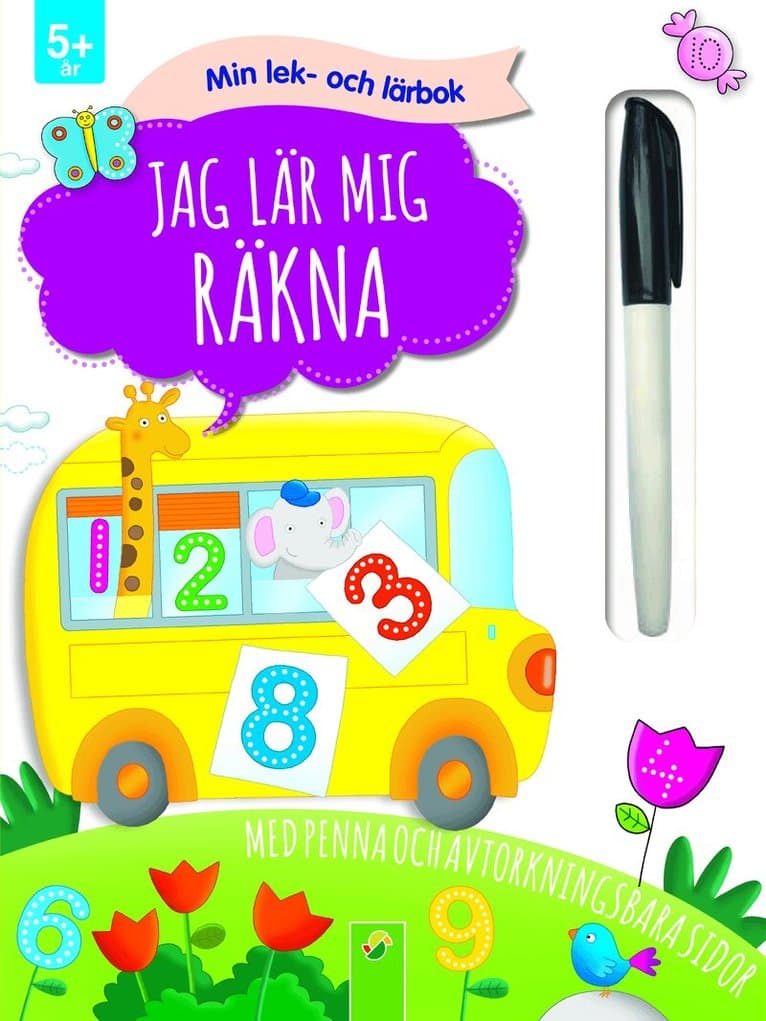 Jag lär mig räkna : Min lek- och lärbok