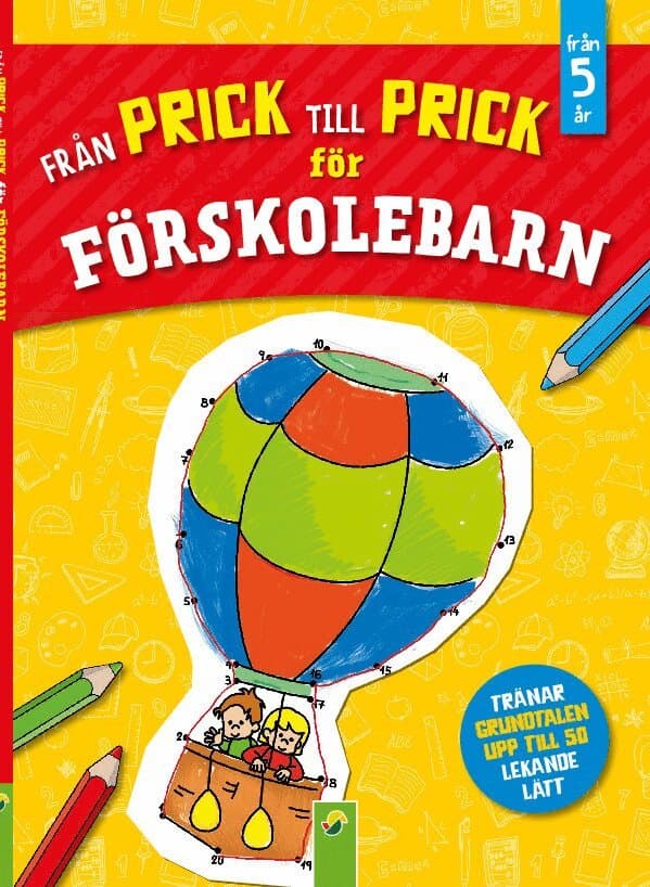 Från prick till prick för förskolebarn