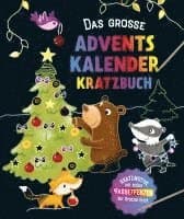 Das große Adventskalender Kritzel-Kratzel Buch
