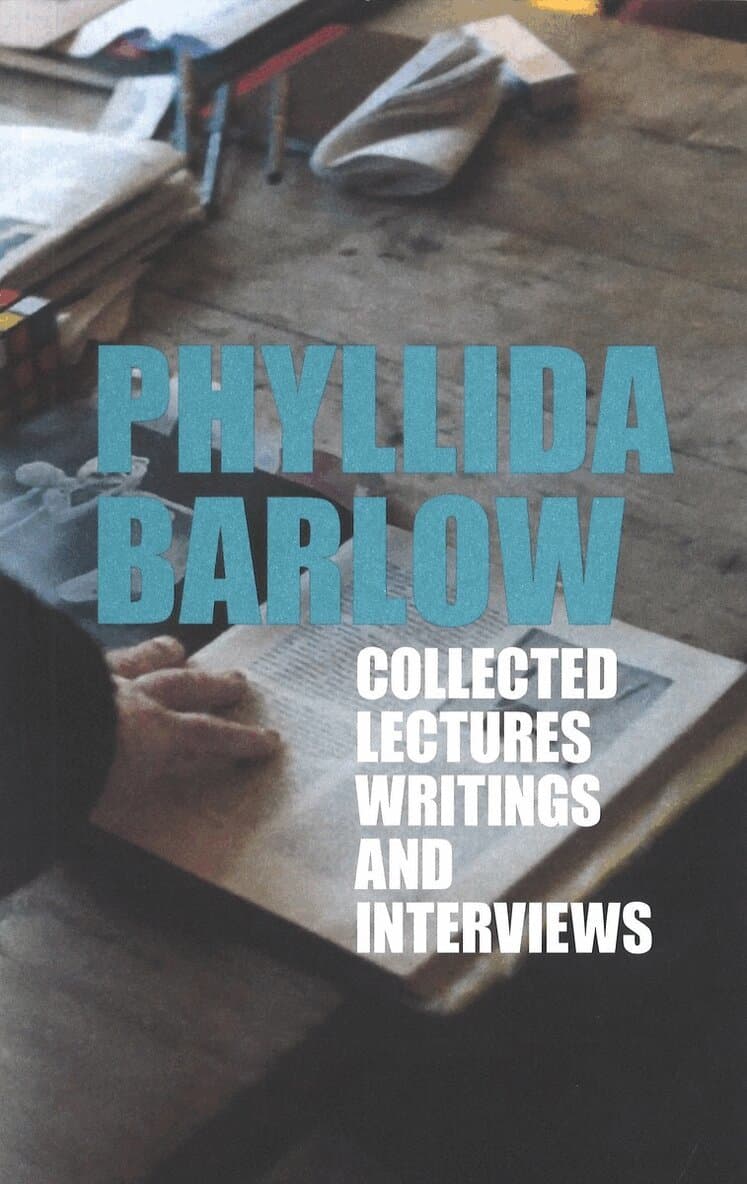Phyllida Barlow: Lectures, Writings, and Interviews