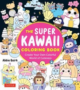 Super Kawaii Coloring Book