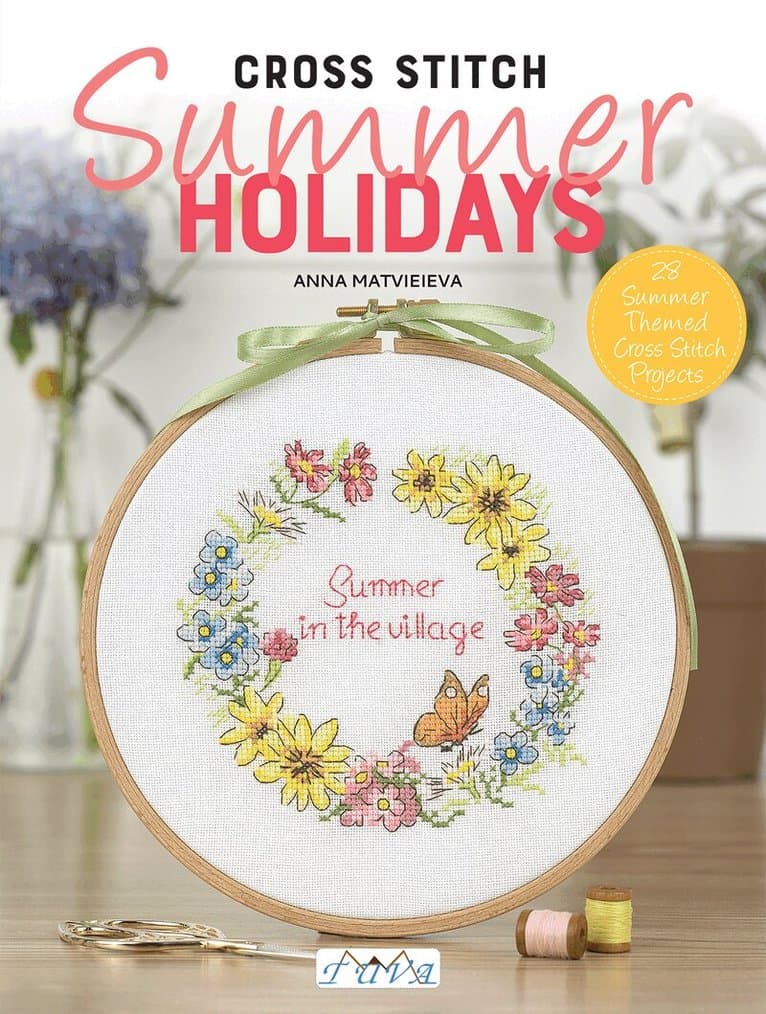 Cross Stitch Summer Holidays in the Village
