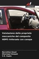 Valutazione delle proprietà meccaniche del composito HDPE rinforzato con canapa