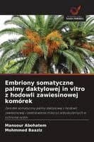 Embriony somatyczne palmy daktylowej in vitro z hodowli zawiesinowej komórek