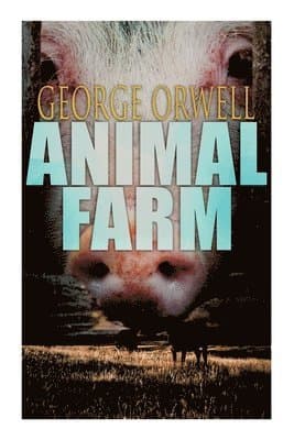 Omslag till boken Animal Farm av George Orwell