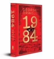 Omslag till boken 1984 av George Orwell