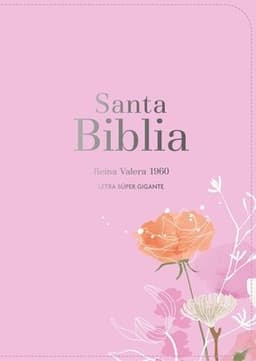 Biblia Rvr 1960 Letra Súper Gigante Símil Piel Rosa (Bible Rvr 1960 Super Giant Print Leatherlike Pink (Spanish Edition)