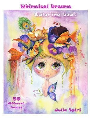 Adult Coloring Book - Whimsical Dreams