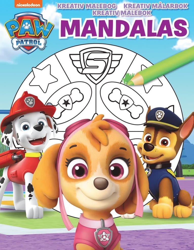 Nickelodeon Paw Patrol. Mandalas
