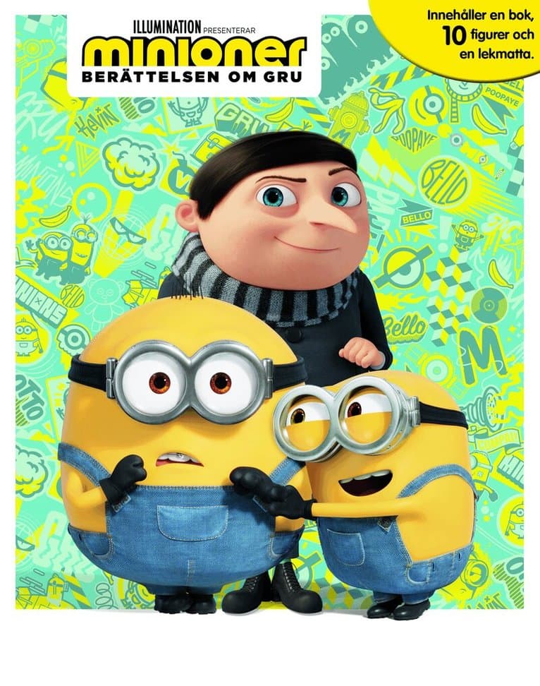 Minioner Berättelsen om GRU Busy Book