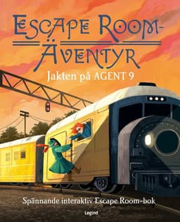 Jakten på Agent 9 : spännande interaktiv Escape Room-bok
