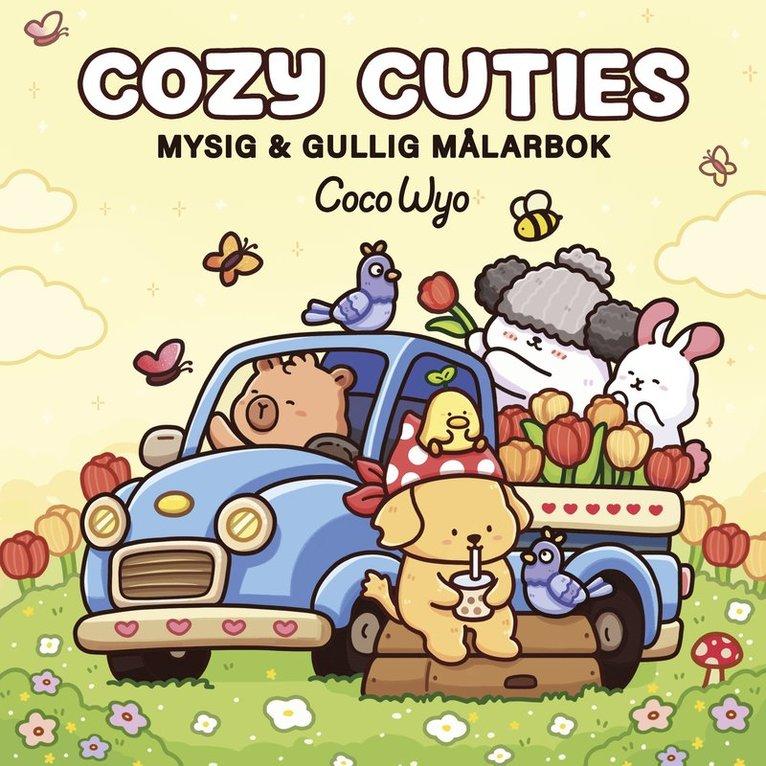 Cozy Cuties. Mysig och gullig Cozy Coloring