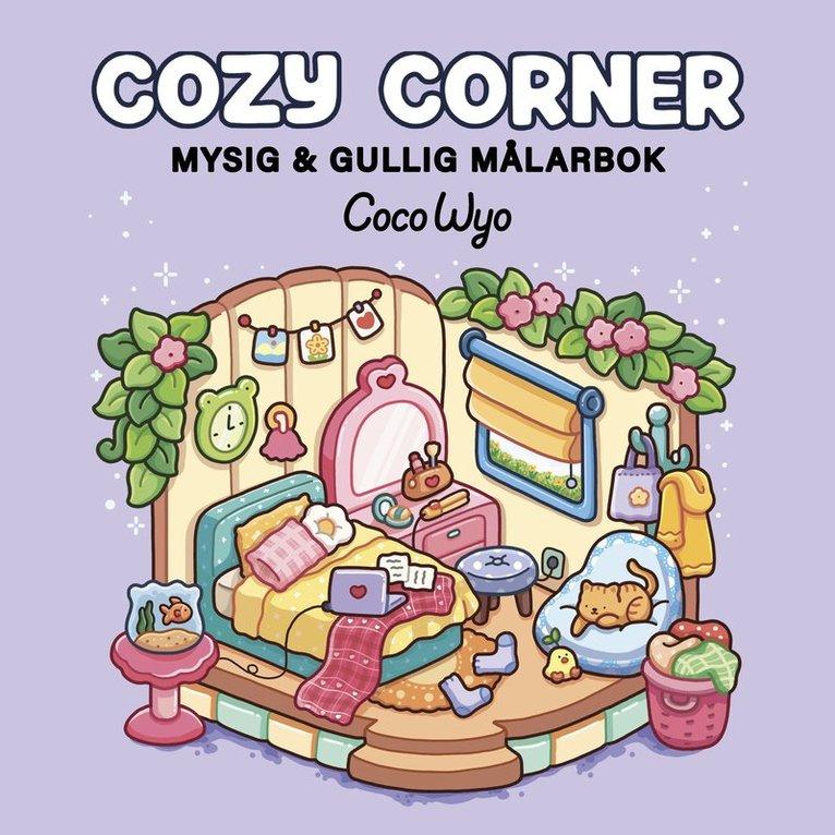Cozy Corner. Mysig och gullig Cozy Coloring