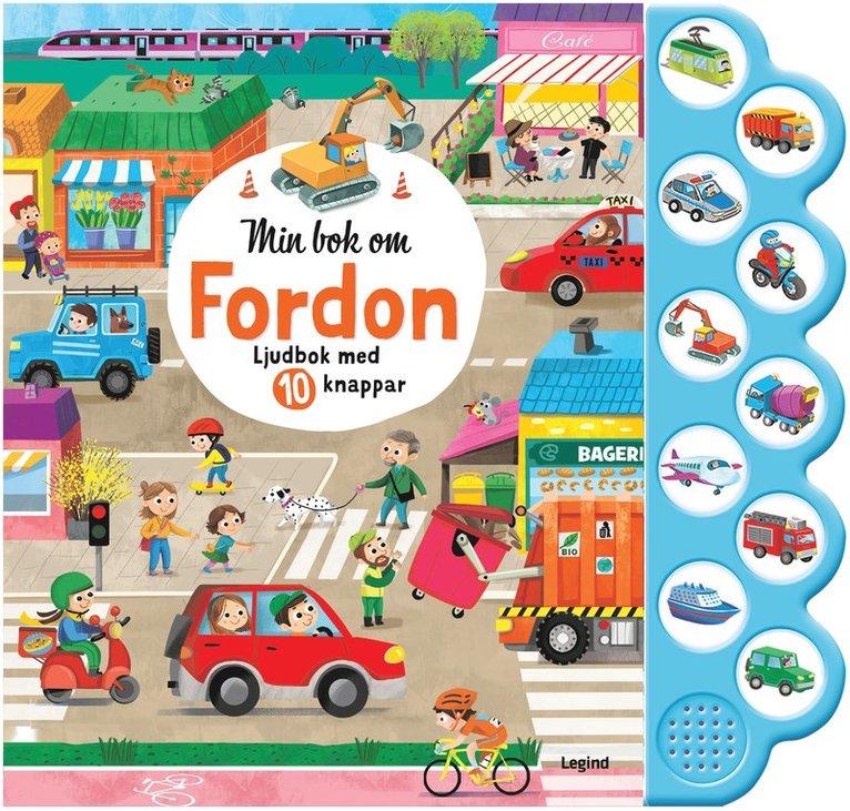 Fordon : ljudbok med 10 knappar