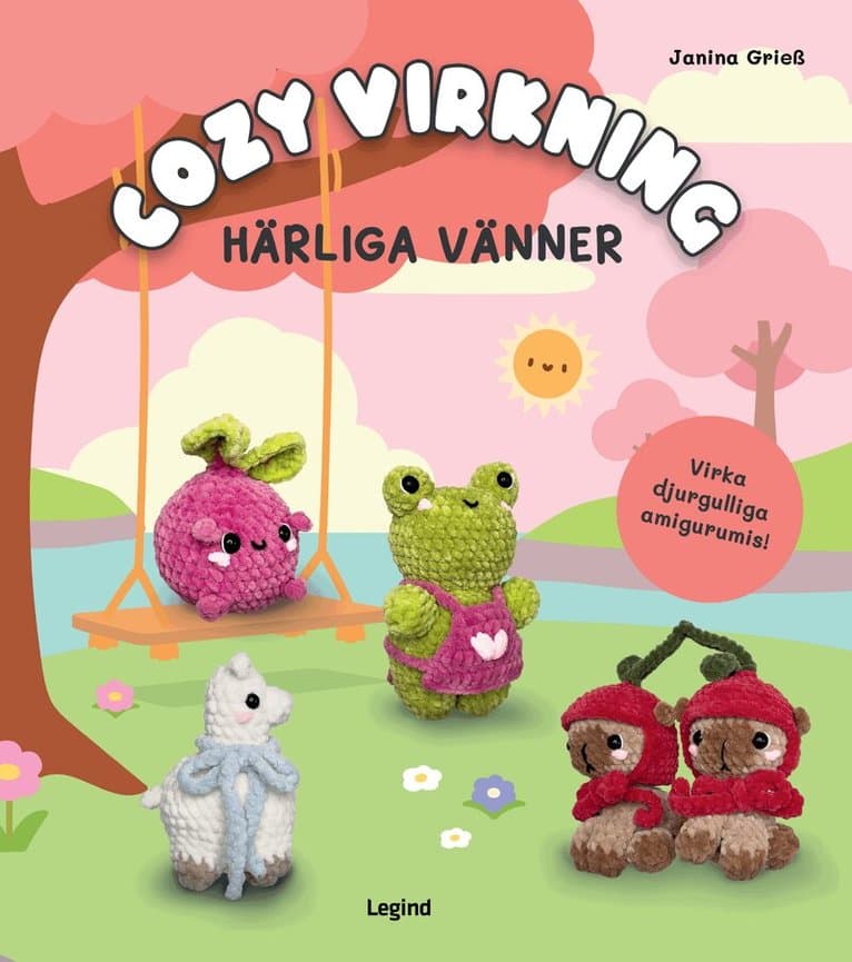 Cozy virkning. Härliga vänner