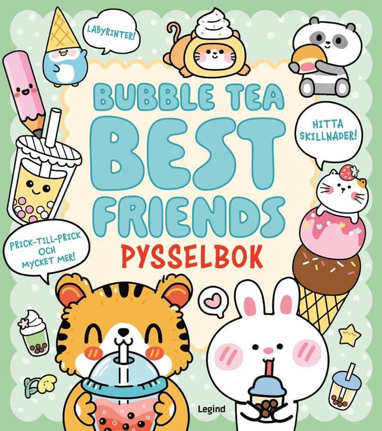 Pysselbok : Bubble Tea Best Friends