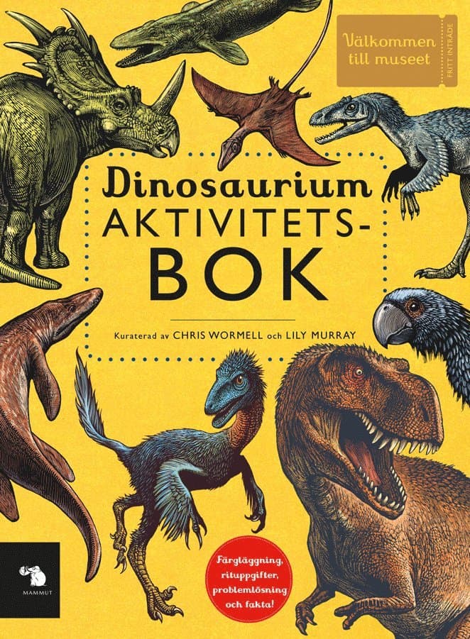 Dinosaurium Aktivitetsbok
