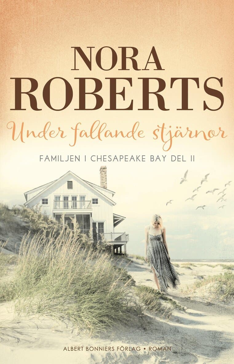 Omslag till boken Under fallande stjärnor av Nora Roberts