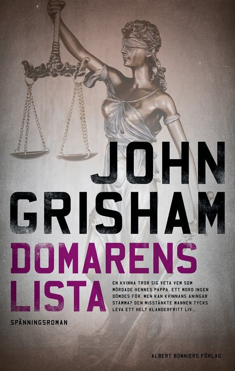 Omslag till boken Domarens lista av John Grisham