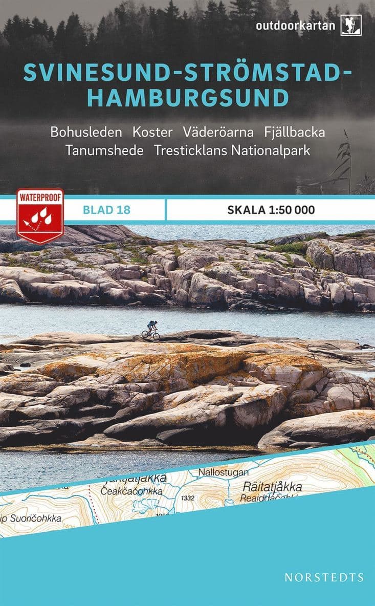 Outdoorkartan Svinesund Strömstad Hamburgsund : Blad 18 skala 1:50000