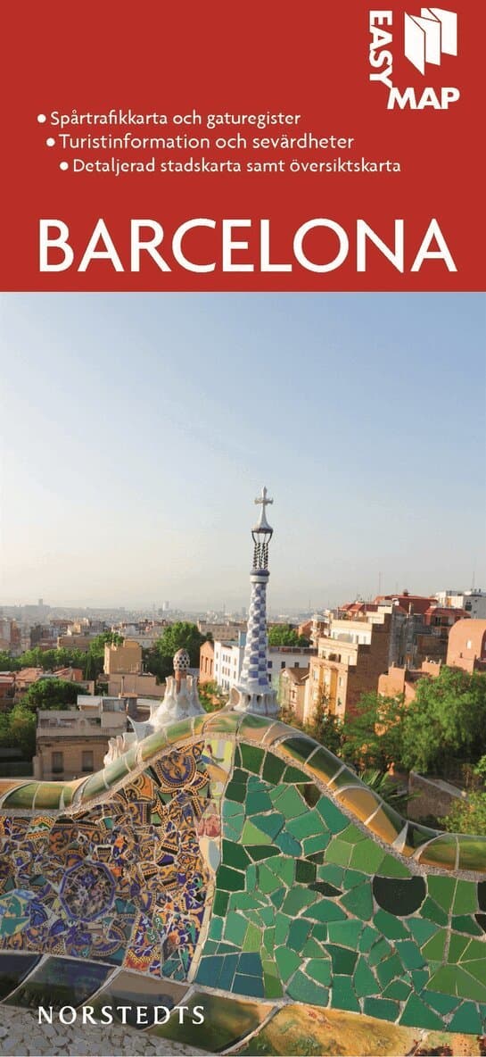 Barcelona EasyMap stadskarta