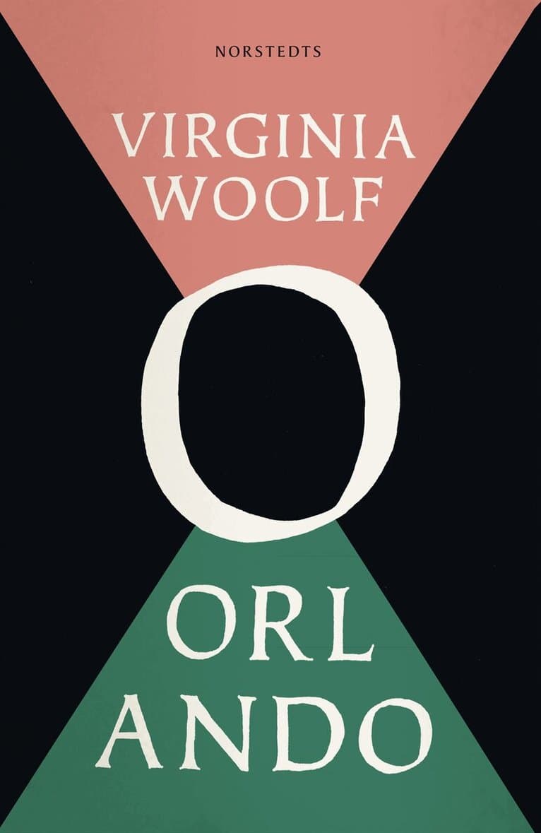 Omslag till boken Orlando av Virginia Woolf