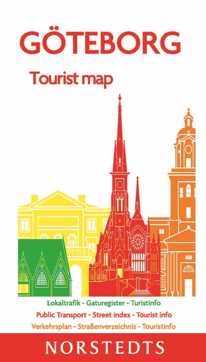 Göteborg Tourist Map : Skala 1:10 000