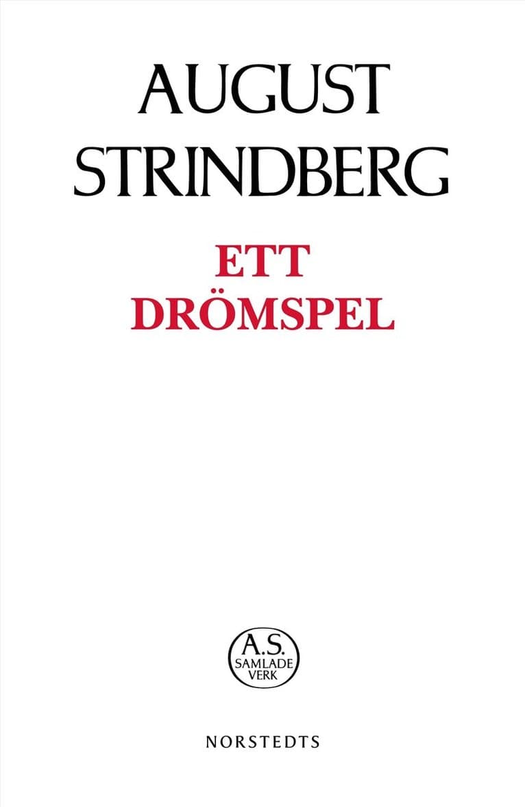 Omslag till boken Ett drömspel av August Strindberg