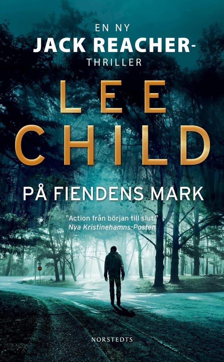 Omslag till boken På fiendens mark av Lee Child