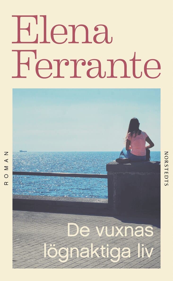 Omslag till boken De vuxnas lögnaktiga liv av Elena Ferrante