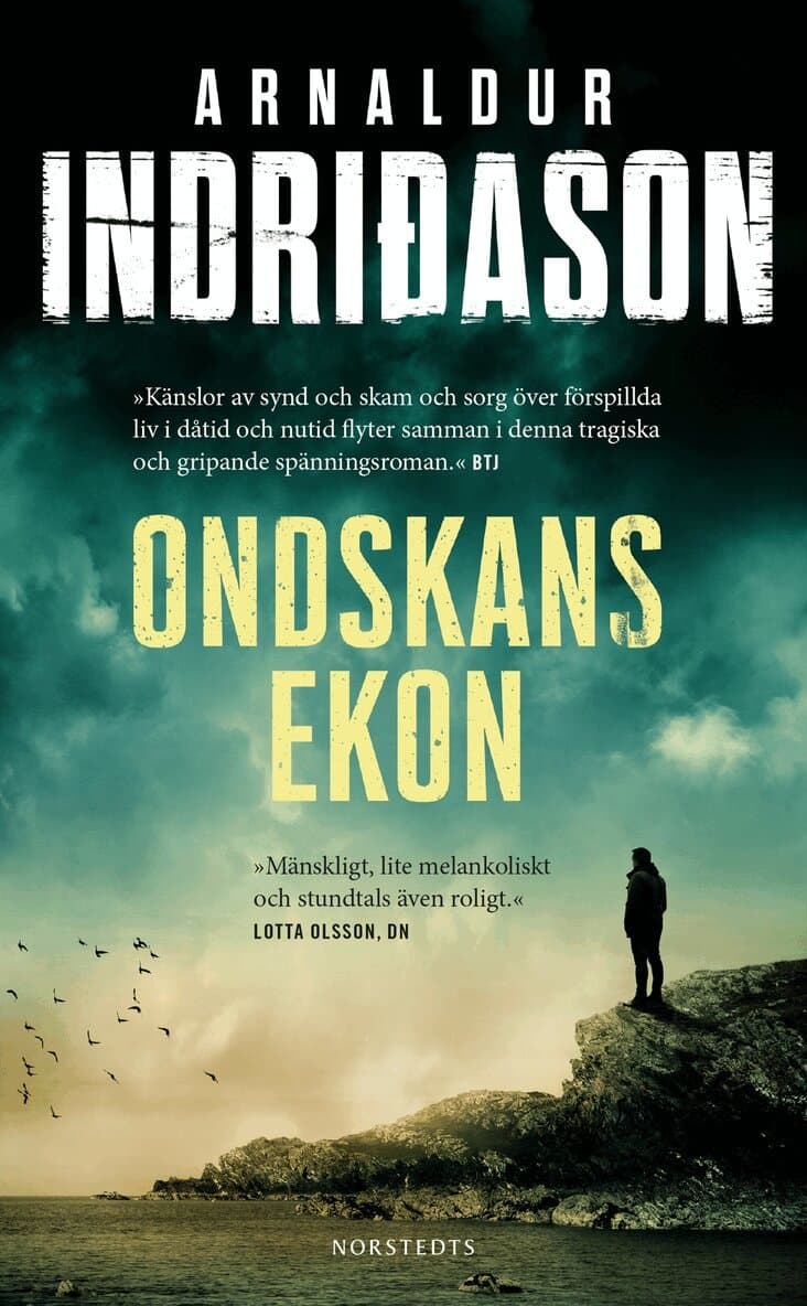 Omslag till boken Ondskans ekon av Arnaldur Indridason