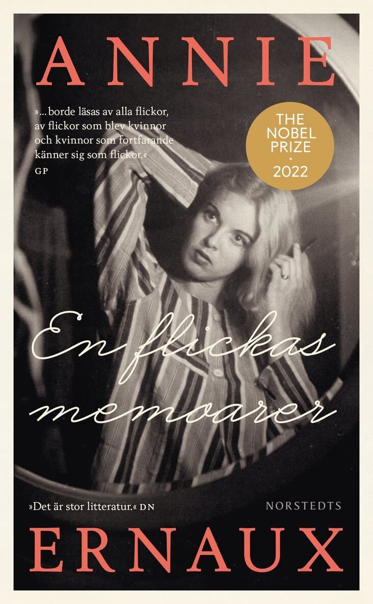 Omslag till boken En flickas memoarer av Annie Ernaux