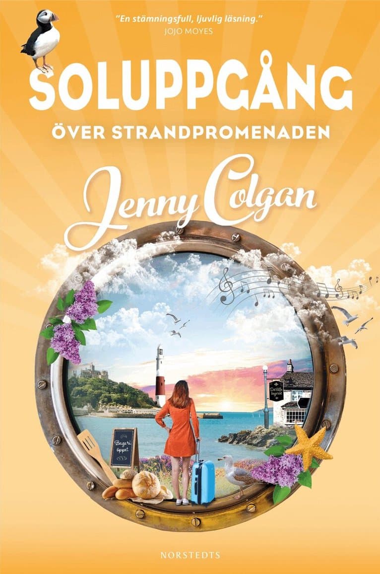 Omslag till boken Soluppgång över strandpromenaden av Jenny Colgan