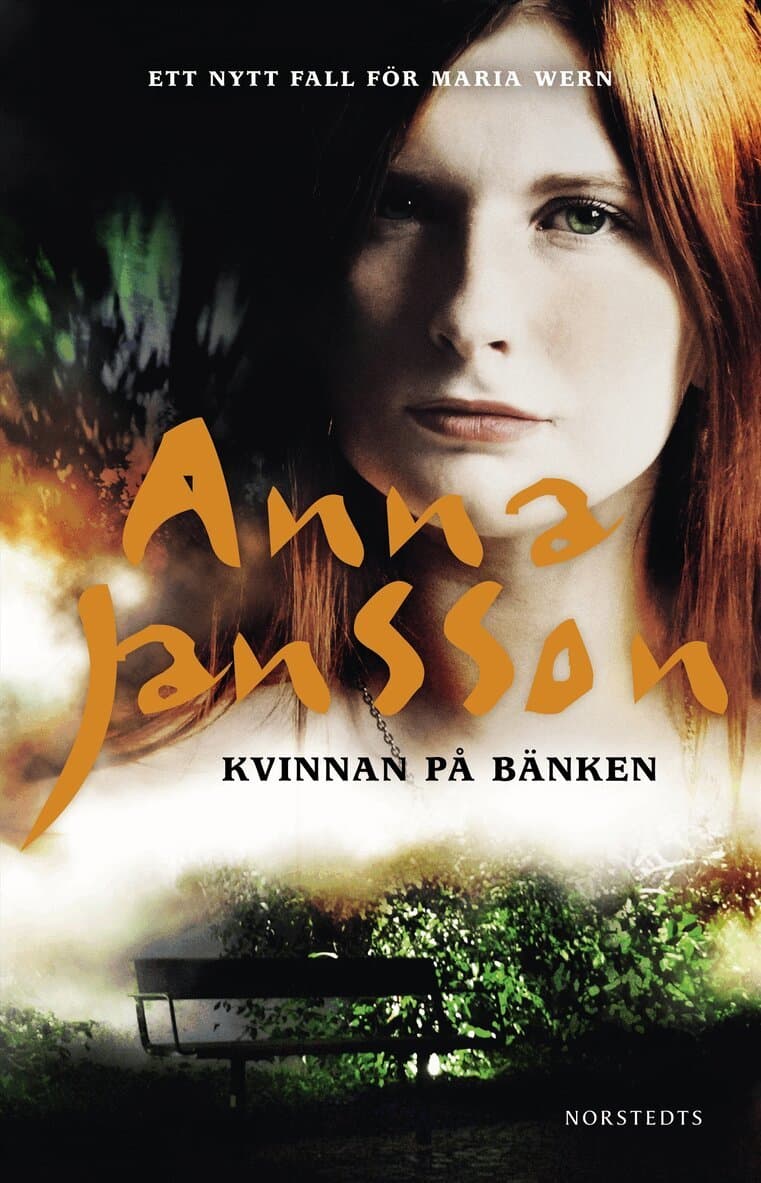 Omslag till boken Kvinnan på bänken av Anna Jansson