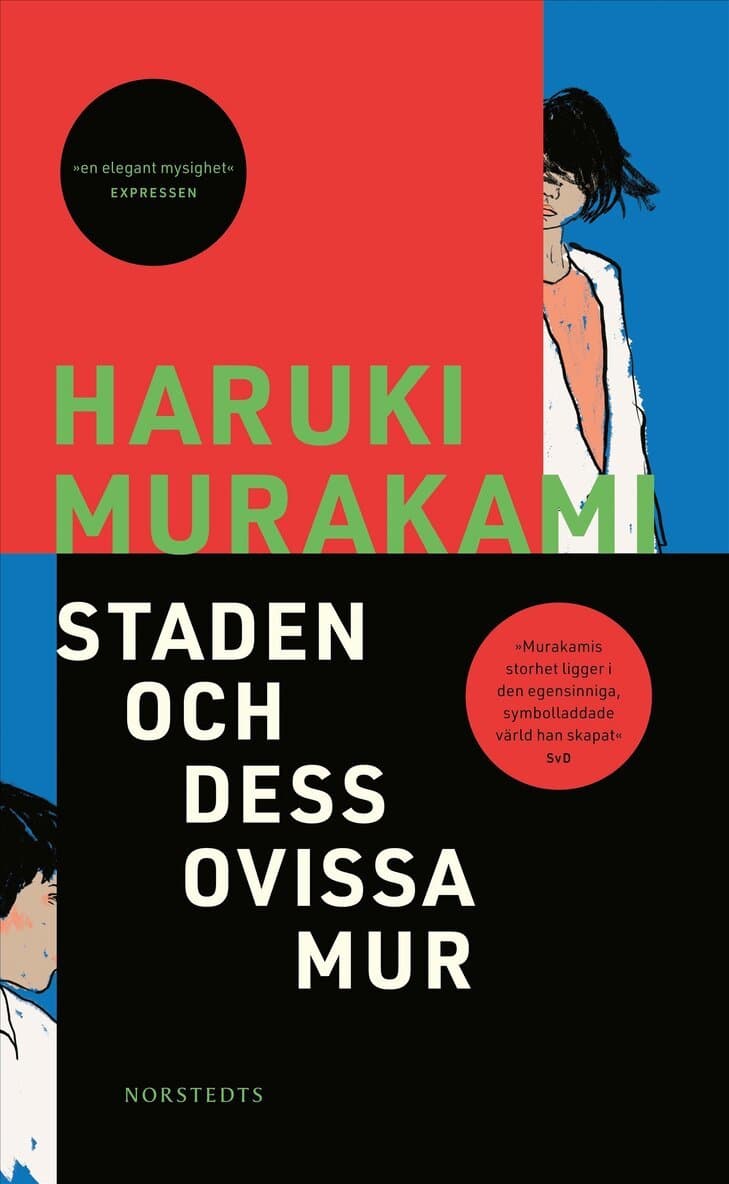 Omslag till boken Staden och dess ovissa mur av Haruki Murakami