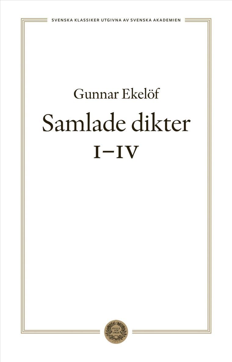 Samlade dikter I-IV
