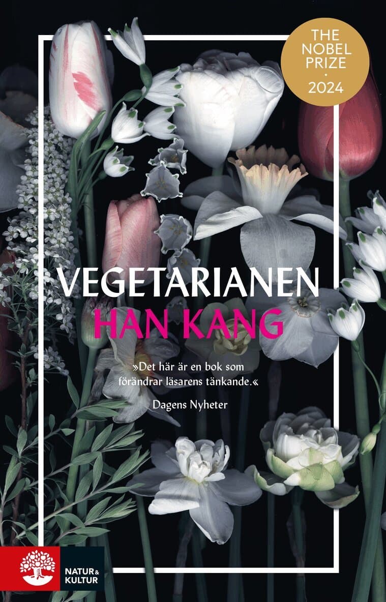 Omslag till boken Vegetarianen av Han Kang