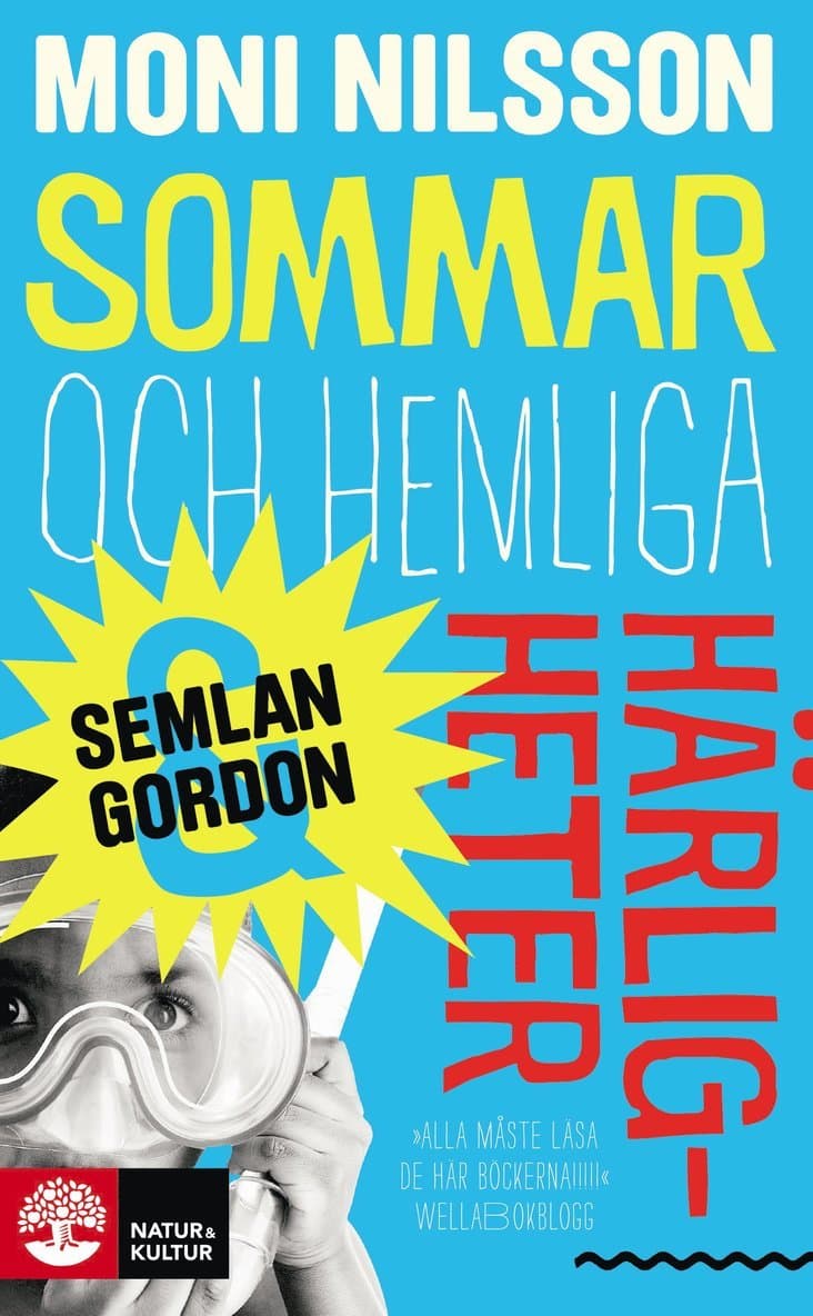 Omslag till boken Sommar och hemliga härligheter av Moni Nilsson